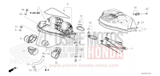 FILTRE A AIR CB750AP de 2024